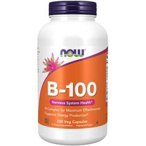 Now B-100 Vitamin 나우 비타민B-100 250베지캡슐, 1개
