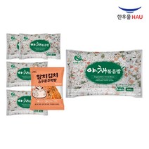 [자연맘스토리] 한우물 야채 볶음밥 300g x 5개 + 참치김치 구운주먹밥 100g x 1개, 1600g, 1묶음