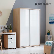 상일리베가구 네오 컴팩트 슬라이딩 싱글장, 화이트