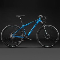 필립스 산악자전거 29인치 성인 오프로드 변속 알루미늄 프레임 디스크 브레이크 남녀 학생 입문용 가벼운 로드 자전거 출퇴근자전거 26인치 프레임 경량 트렉 트랙 로드바이크, 27단 + 26인치cm, P500코발트블루[선반] 경량내주선알루미늄