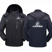 다이빙방풍자켓 웻슈트 프리다이빙슈트 다이빙 방풍자켓신상 겨울 스쿠버 다이빙 Cressi 로고 인쇄 바람막, 01 1_02 L