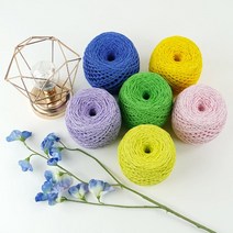 니트러브 공작표 순면 색사 18합 미니(소콘) 200, 216 올리브