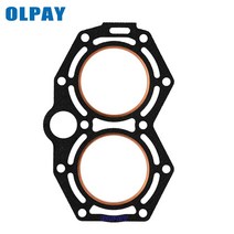 ATV 보트 부품 호환 가스켓 실린더 헤드 346-01005 tohatsu nissan 보트 엔진 2 스트로크 25hp 30hp 선외기 모터 346-01005-1, 블랙, 블랙