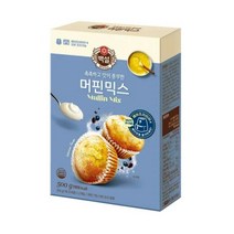 CJ더마켓 홈 베이킹 제과 제빵 빵 만들기 카페 디저트 아이 간식 백설머핀믹스 초코 핫 케익 와플 브라우니 쿠키 머핀 깨찰빵 식빵 500G, 23개