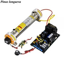 CE FCC ROHS 40 그램 시간 30G 35G 공기 냉각 물 석영 튜브 오존 셀 모듈 키트 PSU, AC200V-AC240V, PLC 0-10V