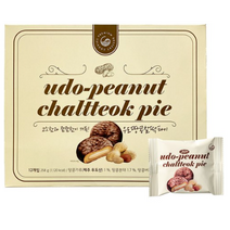 우도땅콩 초코 찰떡파이 12p, 258g, 4개