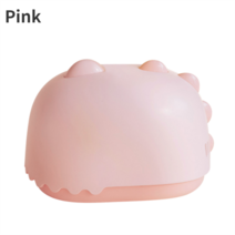 Mini Table Vacuum Cleaner Dinosaur Dust Desktop Coffee Collector For Home Office Dleaning Gift Child, [02] Pink