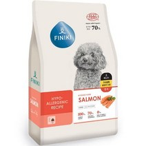 피니키 - 70% 유기농 가수분해 알러지 강아지사료, 7kg, 연어