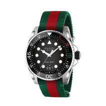 [쇼핑엔티] 구찌 남자 나토 패브릭 시계 다이브 YA136209