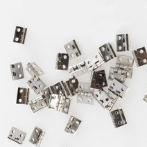 8mm 마이크로 스텐 경첩 DIY 소품용 초소형 청동 힌지, 골드