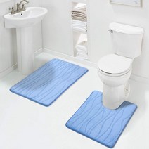 이케아 욕실 화장실 세탁실 미끄럼 방지 매트 러그 2576, 43 x 61 cm (U 자형 51 x 61cm)