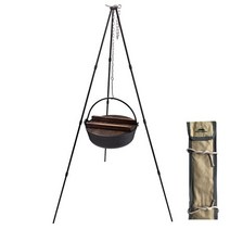 캠핑 4단 삼각대 더치오븐삼각대 화로대 67.5 x 107cm