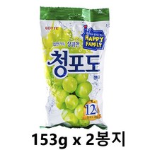 청포도 캔디 153g 2개 달콤한 간식 과자 청포도캔디 사탕대량구매, 본상품, 상세페이지 참조