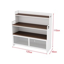 마라탕 진열장 쇼케이스 전시대 앞문형 냉장 업소용 훠궈 오픈형 38, 화이트-가로120x세로40x높이110