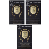 전자파 차단 스티커 전차스 Anti Radiation tor Shield EMF tion Mobile Cell Phone Stickers EMR Blocker fo 634EA 2, 03 A-Gold 3PCS, 3개