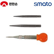 스마토 센터펀치 수동 자동 센타펀치 타공 천공 펀칭 초경 금긋기 기아기 편한손, 편한손자동센터펀치(중형)