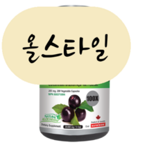 뉴트리돔 100배농축 아사이베리 분말 200캡슐 카포리아 트러스트쇼핑, 1개, 200정
