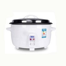 대용량 밥솥 업소용 식당 전기 영업용 전기밥통 급식 함바집 단체급식, J 달라붙지 않는 걸쭉한 팬 10리터 + 찜기 1개