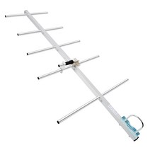 400~470MHz 고성능형 UHF 대응 YAGI 야기 안테나 5 엘리먼트 MJ형 커넥터 하이 게인 고이득 아마추어 무선용 조립 간단 실외용