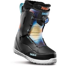 Thirtytwo 여성용 Zephyr BOA 스노우보드 부츠 (블랙블루화이트 5), Thirtytwo Zephyr Boa Ws, 5