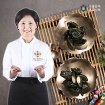 요리연구가 이종임 흑임자 생모시떡 5팩