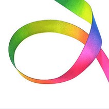 레인보우 리본 19mm 무지개끈 선물 포장 공예 재료 부자재
