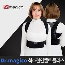 조화e 인기템특가 척추견인벨트플러스 체형교정 자세교정 복대 허리보호대, 1개