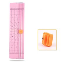 다이컷머신 틀 커팅 수동 종이 커터 슬라이딩 컷 A3 정밀 트리머 DIY 스크랩북 다이 커팅 머신 공예 용품, 02 Pink