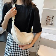 신제품 여름 패션 여성용 허리 가방 메신저 어깨 캔버스 다기능 가슴 올 매치 Mochila Mujer 2021, 06 6