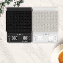 아쿠바 커피저울 화이트 CS-5010