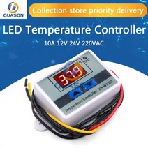 센서 인큐베이터 냉각 난방 온도 조절기 용 12V 24V 220VAC 디지털 LED 컨트롤러 XH-W3001, one option, AC220V
