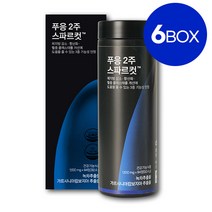 푸응 2주 파란통 스파르컷 가르시니아 다이어트 보조제 6박스(3달분), 84정, 6개