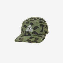 [정품] 팔라스 M-테크 쉘 러닝 햇 올리브 치타 - 22FW Palace M-Tech Shell Running Hat Olive Cheetah