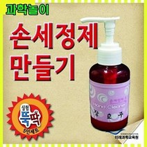 과학놀이 손세정제 만들기 5인용 실험뚝딱5인세트 재미있는 과학 쉬운 손세정제만들기 스포이트잠수함