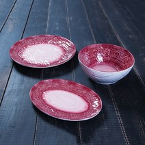 아시안푸드(빨강) 9종 모음 멜라민 접시 식기 업소용 식당 중국집 분식, 06.아시안푸드(빨강) 면기볼