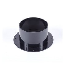 환기팬 덕트 배기휀 화장실환풍기 75-200mm abs 원형 파이프 플랜지 시트 호스 커넥터 주방 공기 통풍구 시스템 하드웨어, 75mm
