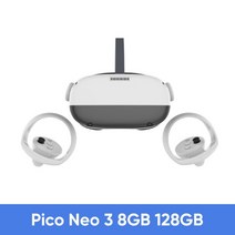VR 가상현실 2022 오리지널 Pico Neo 3 VR 헤드셋 올인원 가상 현실 3D 안경 메타버스 및 스트림 게임용 4, 한개옵션1, 01 Pico Neo 3 8GB 128GB