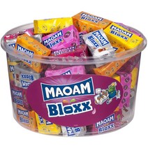 Maoam 하리보 마오암 6종 츄잉 캔디 사탕 Bloxx 1.1kg 50개입, 1개