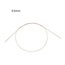 불박기 금박기계 50cm 실버 용접 와이어 골드 구리 철 금속 장비 Diy 목걸이 팔찌 쥬얼리 만들기 도구, 1.0.5mm