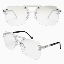 고글 무테 블루라이트차단 안경