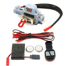 차량용 와이어 윈치 미니 호이스트 RC 크롤러 자동차 금속 1/10 축 SCX10 90046 D90 TRX4 Redcat 용 컨트롤, 01 1 SET