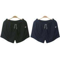 니키진 여성 시원한 쿨론소재 3.5부 반바지 빅사이즈 쿨팬츠 스판바지 2910AG