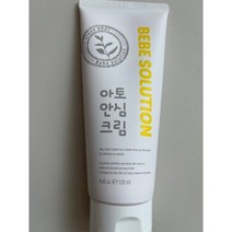 베베솔루션 아토안심크림 아기 아토 유아 신생아 어린이 보습 저자극 순한 고보습 수딩 베이비 기저귀 끈적이지않는 침독 로션 1개, 크림