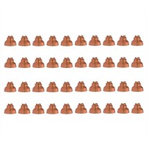 ACCEPTIN 1Pc 220719 플라즈마 커터 고정 캡 Ohmic Fit PMX 45 커팅 토치 소모품, 40pcs 220674