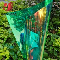 홀로그램 시트지 인테리어필름 접착식 냉장고 화장실 203095cm 투명 pvc 패브릭 무지개 빛깔의 레이저 레인보우 반짝이 비닐 diy 활 귀걸이 만들기 공예 가방 152, 녹색 20x95cm
