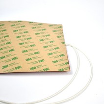 발열판 usb 발 발열패드 5V 12V 24V 36V 48V 110V 220V 380V 실리콘 난방 패드 광장 고무 열 매트 온수 침, 13 300x200mm_01 12V