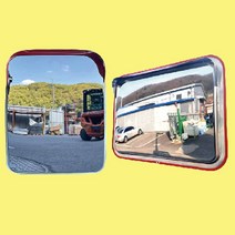 스텐 사각 반사경 사각지역 교통안전 볼록거울, 세로형 600 800, 세로형 600 800