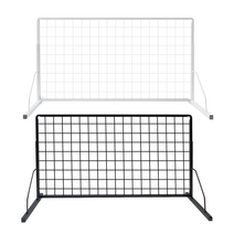 메쉬망 철망 곤도라 파티션 책상 탁상용 미니스탠드형, 화이트