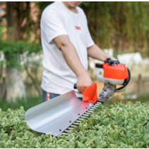 조경용 양날전정기 원예용 헤지트리머 가지치기 관리 2행정 가솔린 동력 정원 잔디 소형, 단면형 고급