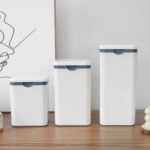 데이즈룸 화이트 미니 박스 휴지통 3size 택1 화장대휴지통, 대